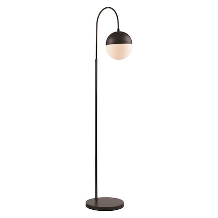 Trans Globe 1Lt Floor Opal Ball Cane-Rob RTL-9066 ROB